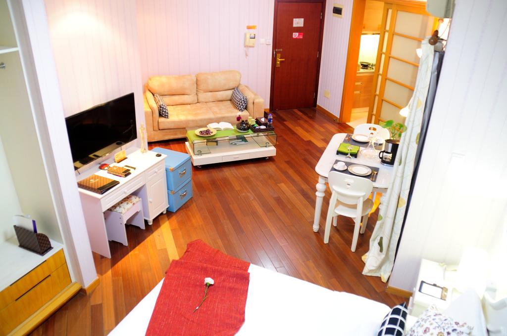 i Shangju Service Apartment Shanghai Bagian luar foto