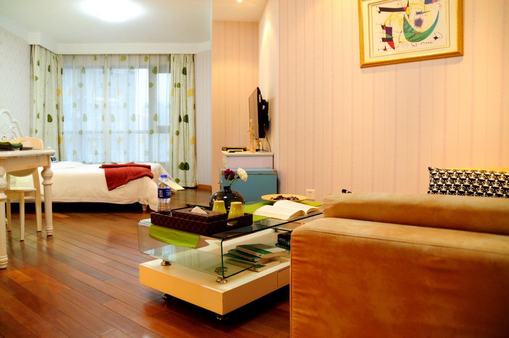 i Shangju Service Apartment Shanghai Bagian luar foto