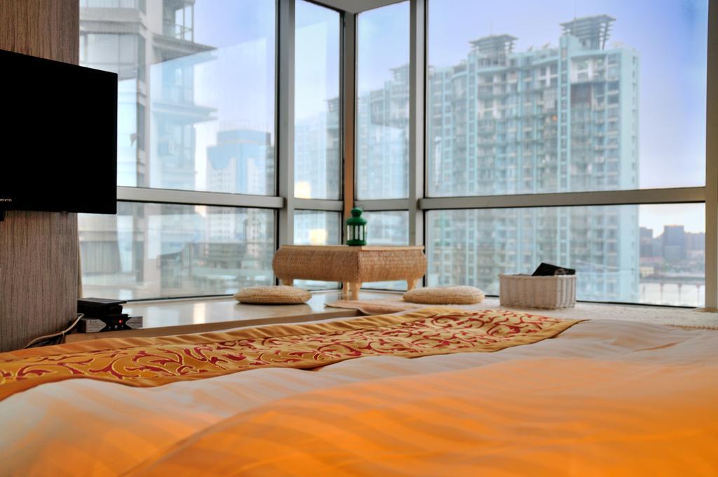 i Shangju Service Apartment Shanghai Bagian luar foto