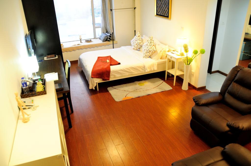 i Shangju Service Apartment Shanghai Bagian luar foto