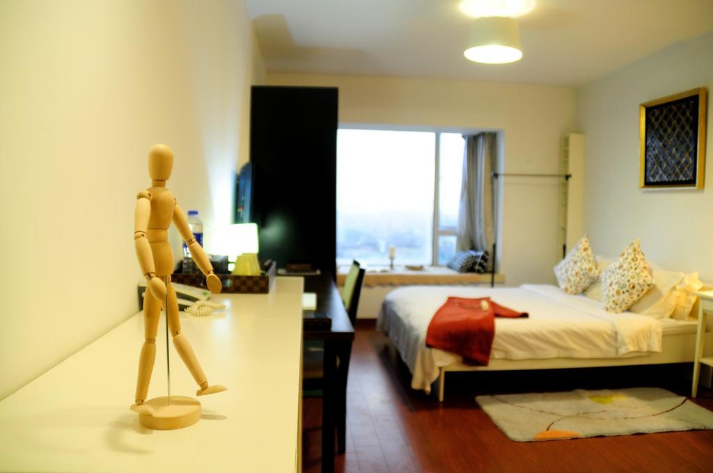 i Shangju Service Apartment Shanghai Bagian luar foto