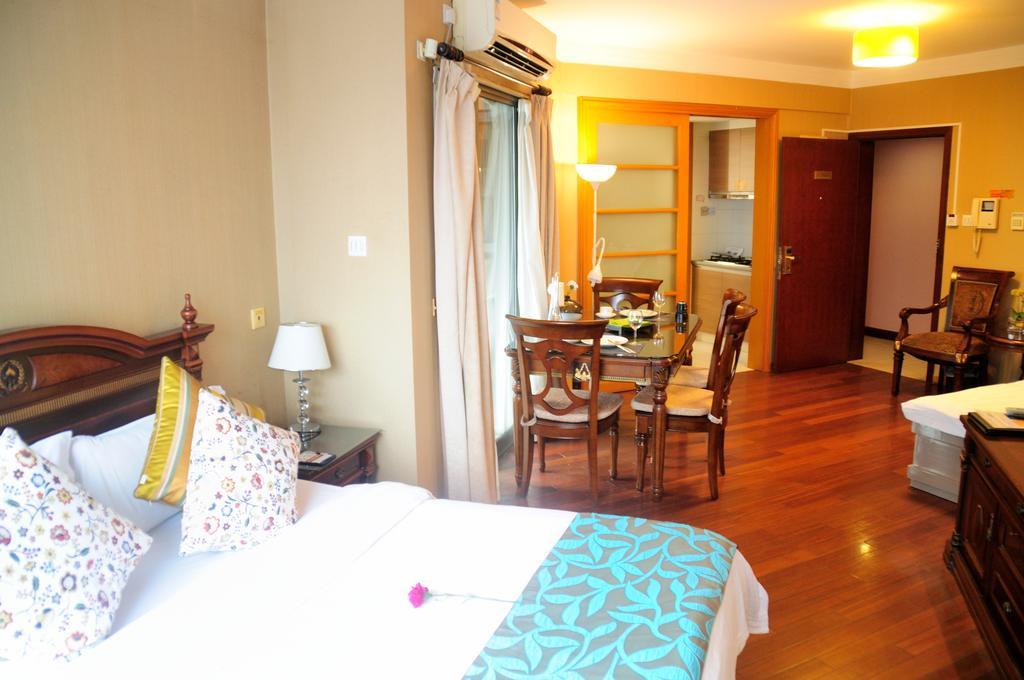i Shangju Service Apartment Shanghai Bagian luar foto