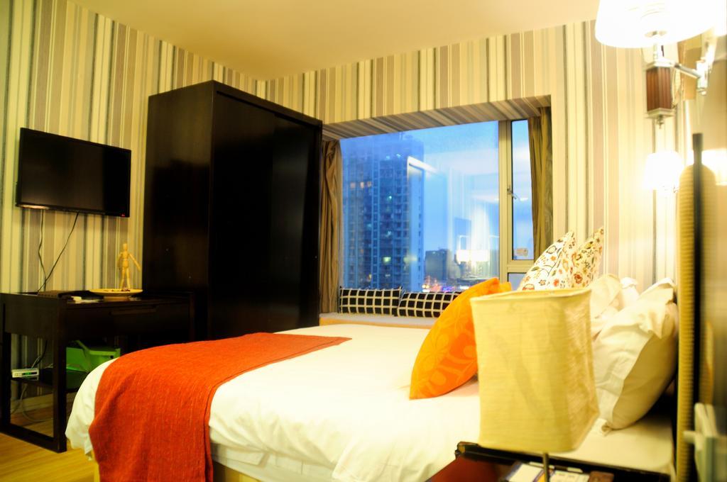 i Shangju Service Apartment Shanghai Bagian luar foto