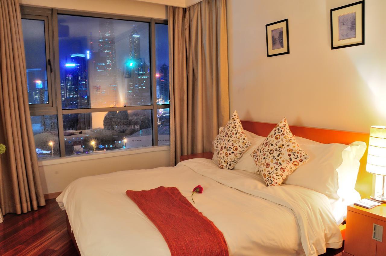 i Shangju Service Apartment Shanghai Bagian luar foto