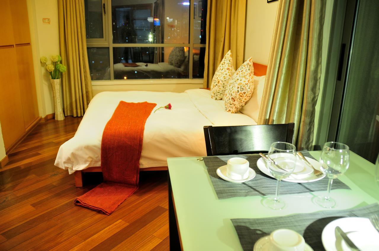 i Shangju Service Apartment Shanghai Bagian luar foto