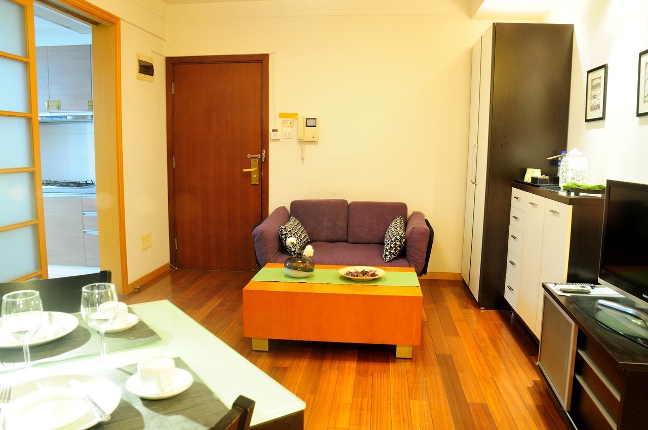 i Shangju Service Apartment Shanghai Bagian luar foto